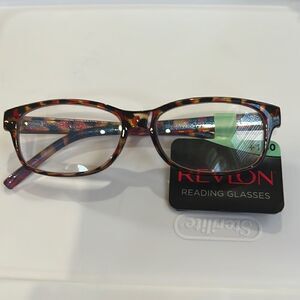 REVLON Reading Glasses 1.00 1.25 1.50 strengths. NWT Made by Foster Grant Gigi.